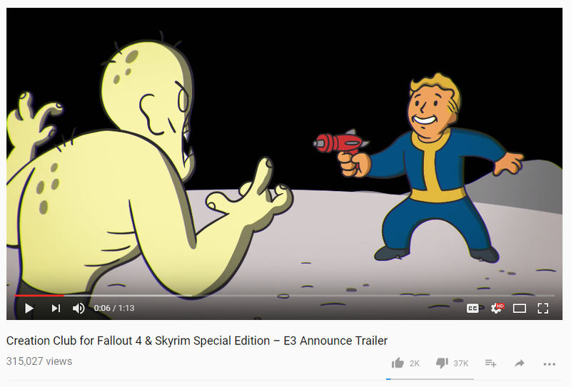Illustration for article titled Skyrim and Fallout Fans Are Skeptical of Bethesda's New Modding Plans